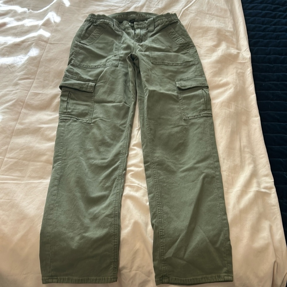 American Eagle green cargo pants